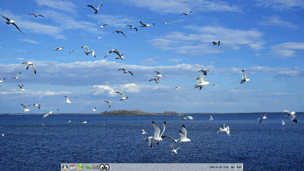 Mein Desktop ohne Fenster